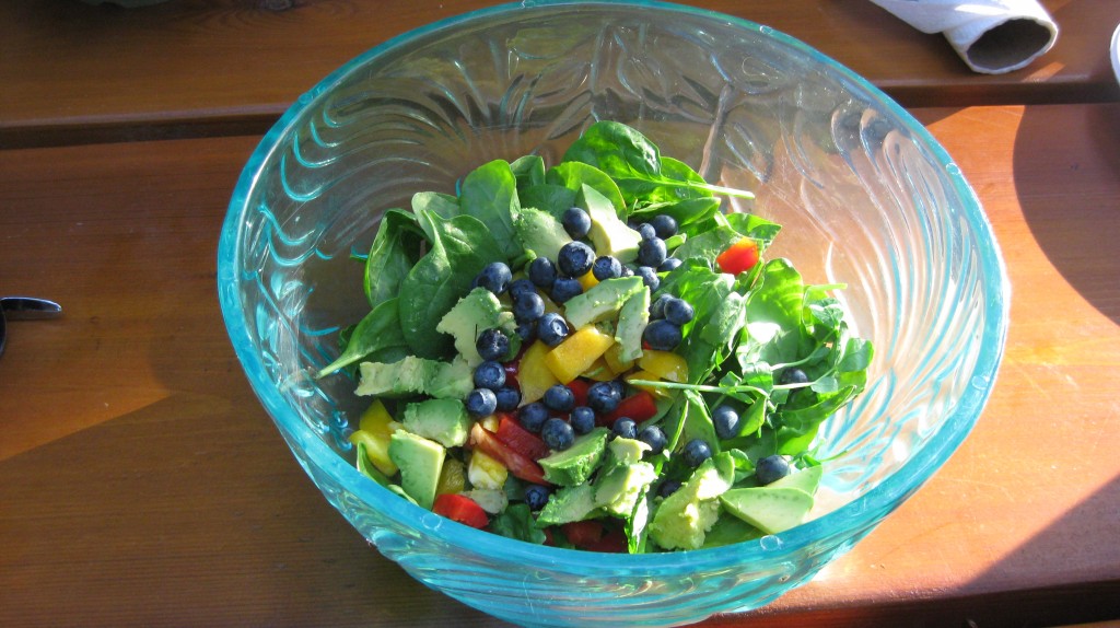 Tasty salad 