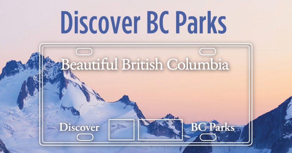 BC Parks Licence Plates Available for Purchase Camping & RVing BC