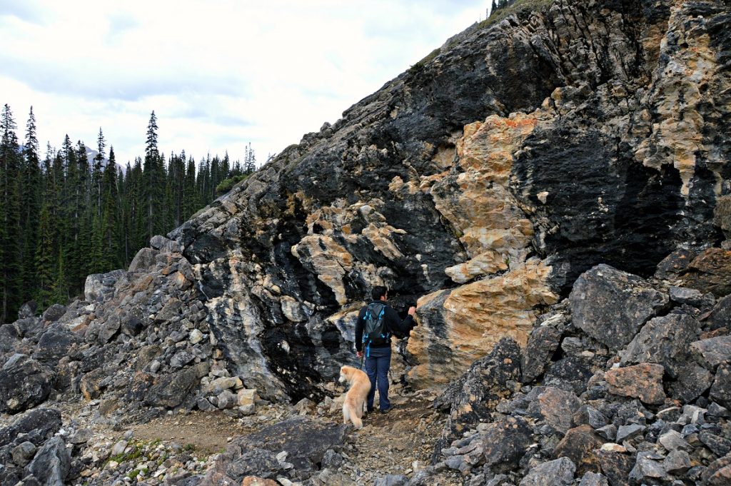 Hiking in Yoho National Park, British Columbia