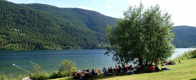 Paul Lake Provincial Park, a Picturesque Camping Spot Near Kamloops, BC