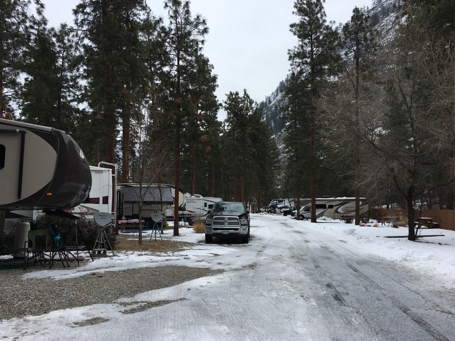 RV Snowbirding at Oliver in BC’s Okanagan Camping & RVing BC