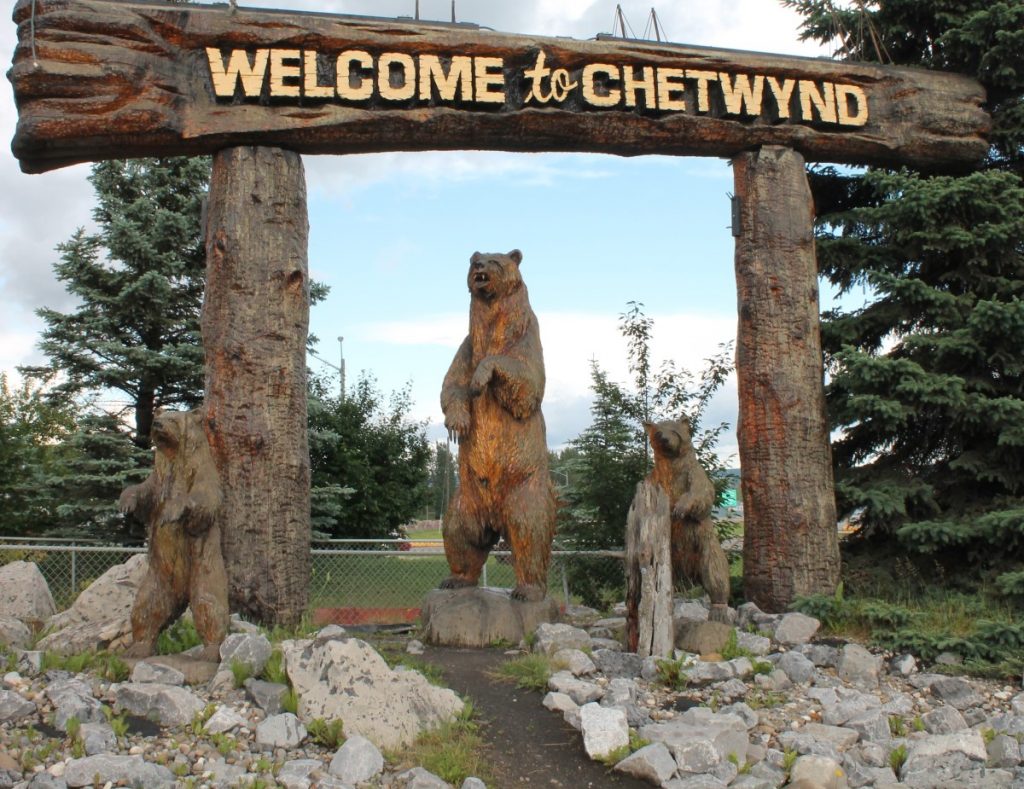 Chetwynd Sign Northern BC 5148