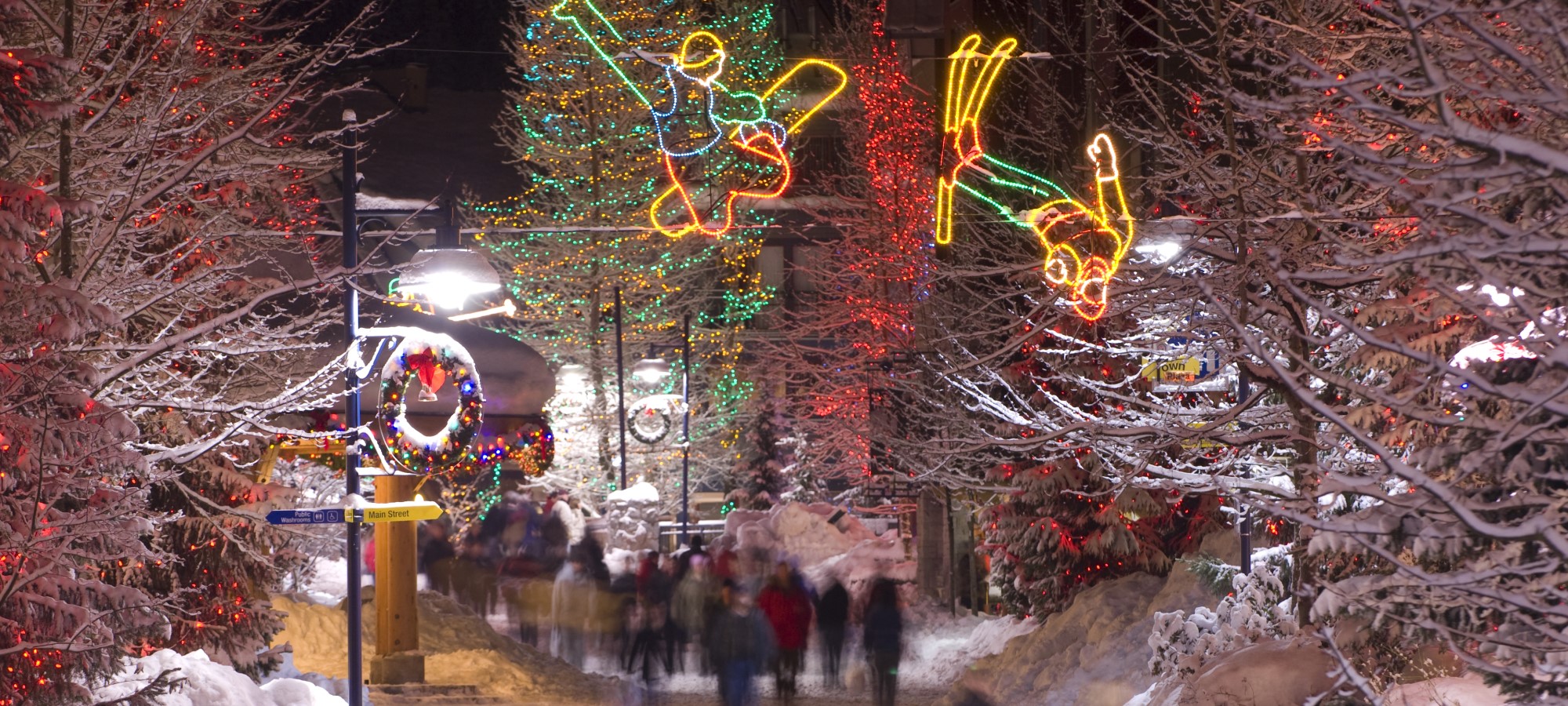 Festive Lights at Whistler Province of BC