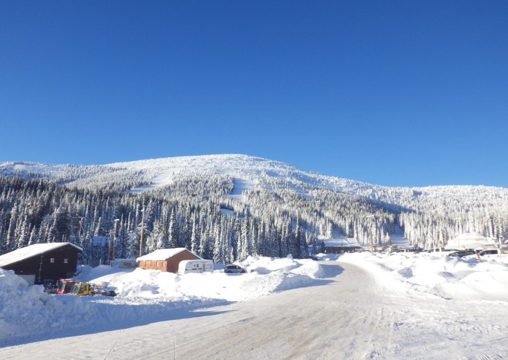 Baldy Mountain Resort, 40 minutes from Oliver, has a base elevation of 1,726m (5,700ft) making it the third highest ski area in BC: