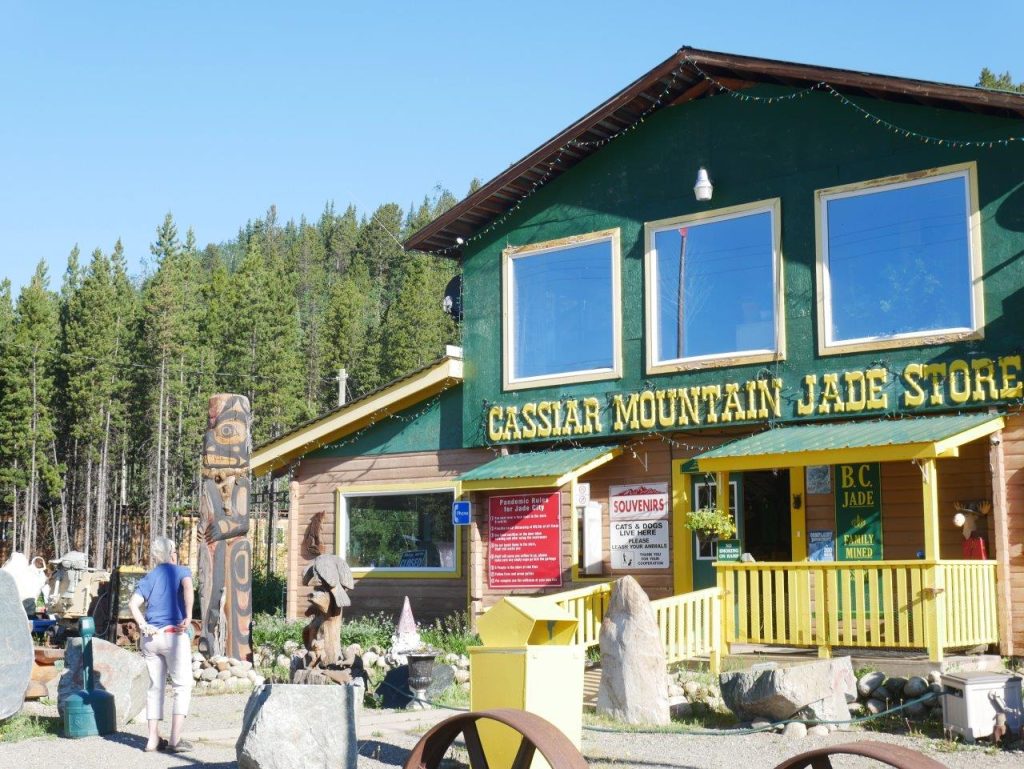 Cassiar Mountain Jade Store along Hwy 37 – Gord Rees