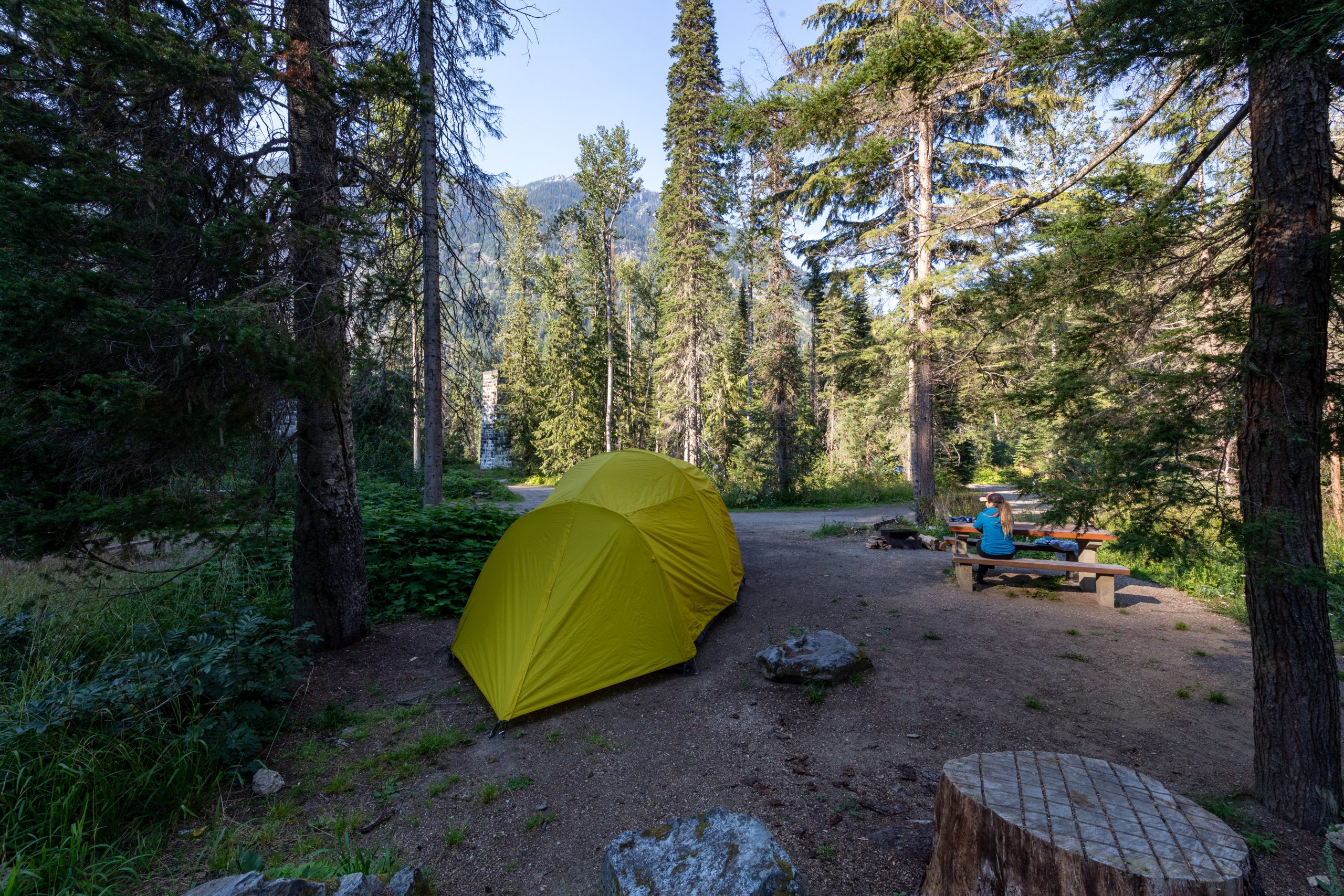 Glacier National Park, Loop Brook Campground