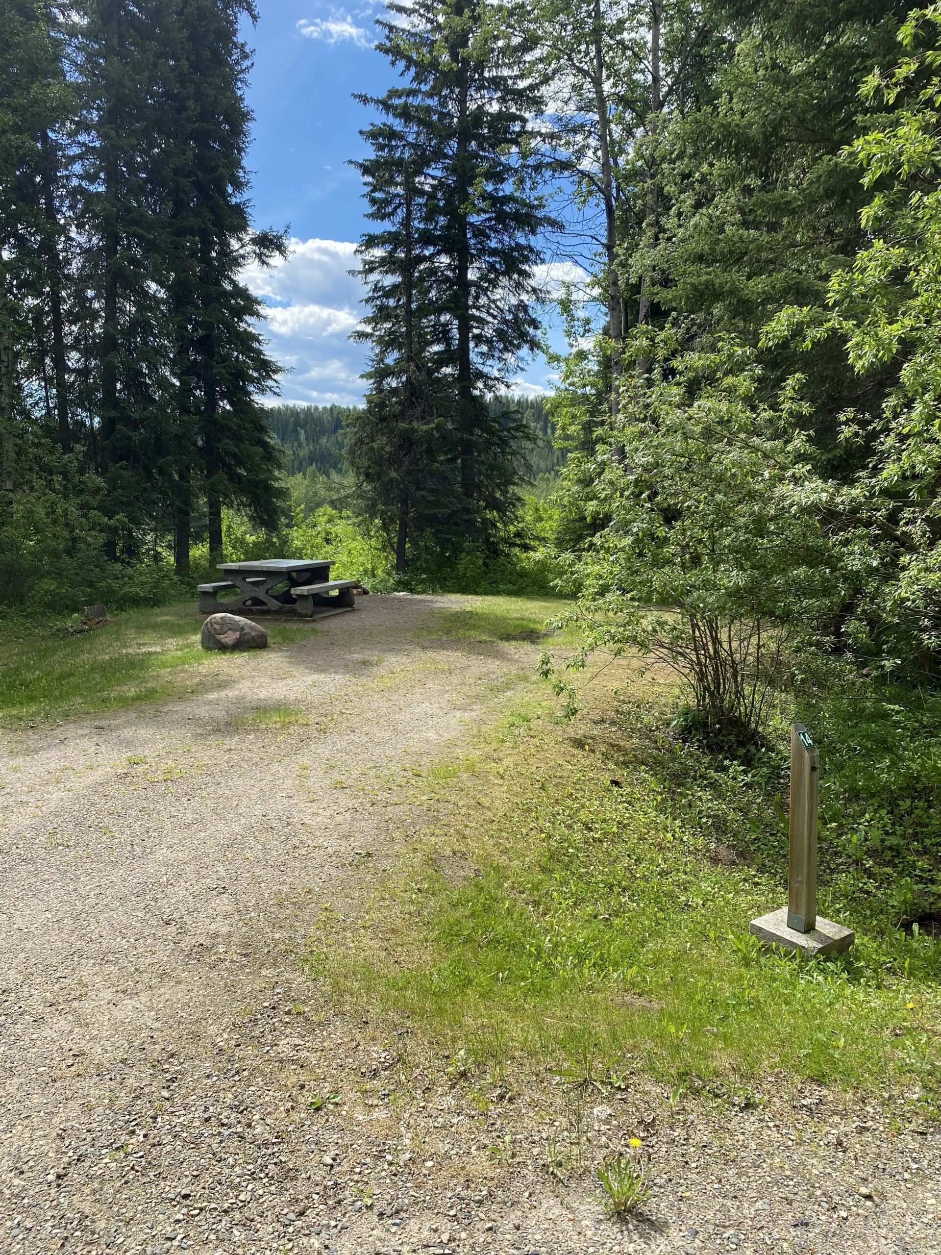 Tetsa River Regional Campground